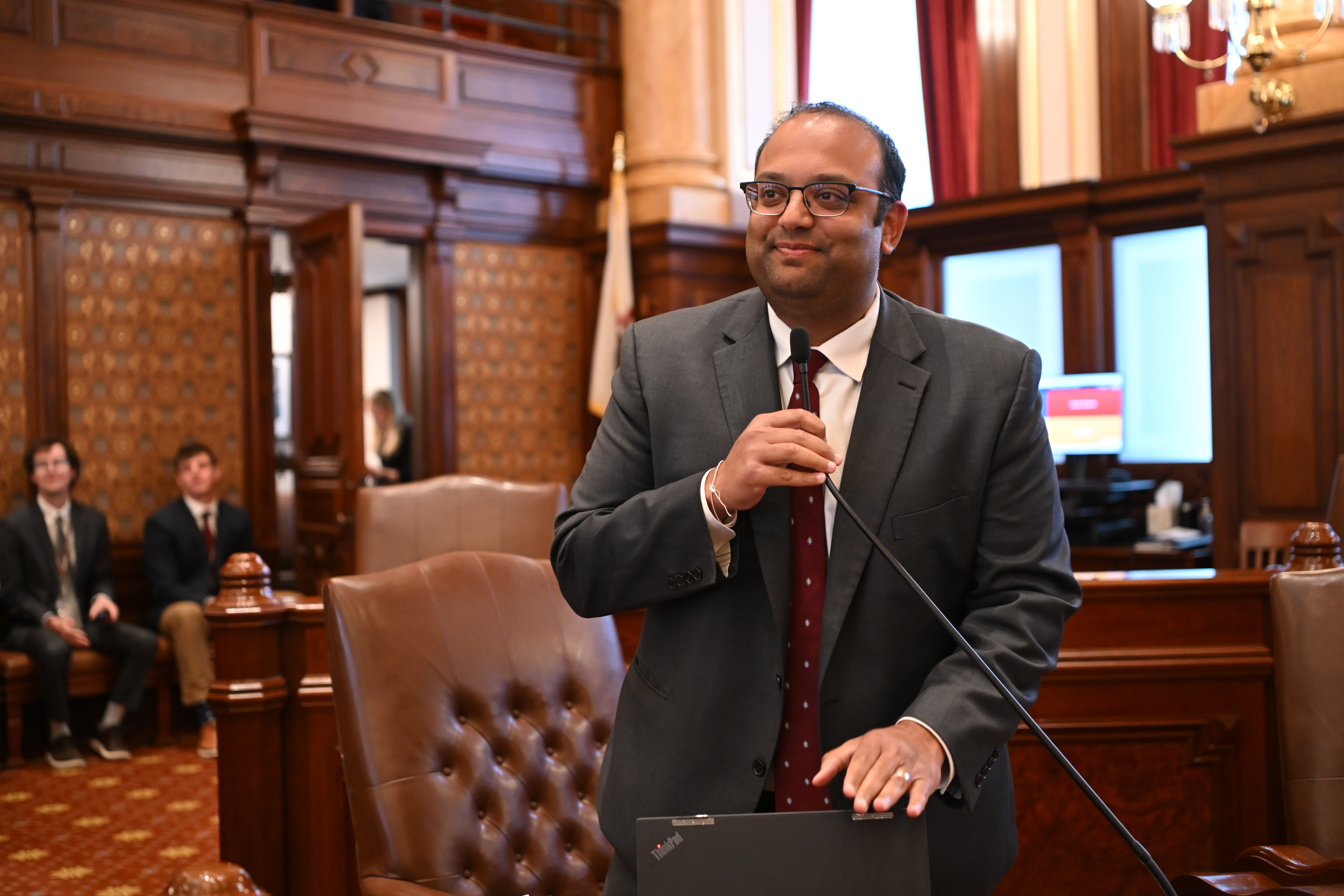 (Photo) Senator Ram Villivalam