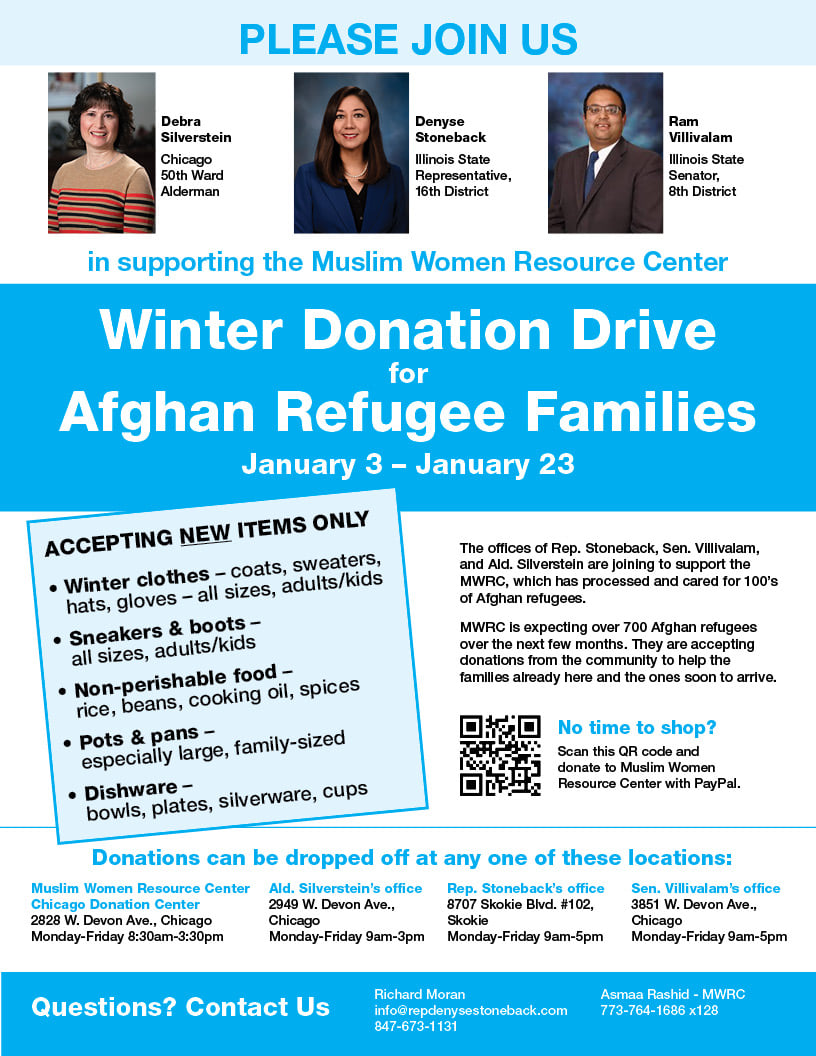 Afghan Refugee Drive