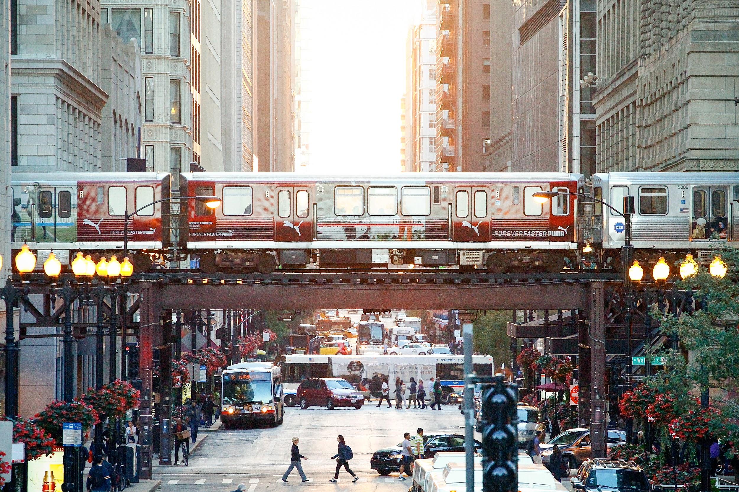 Chicago CTA Rail Wrap